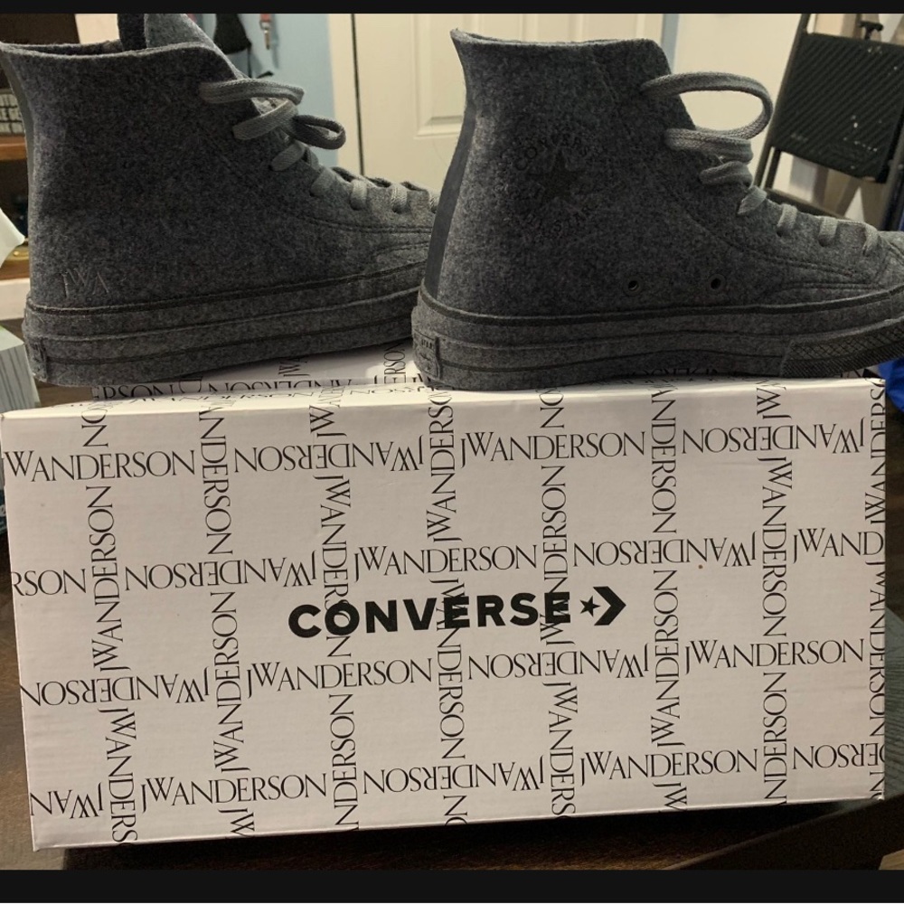 Converse JW Anderson collaboration felt sneakers